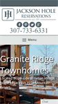 Mobile Screenshot of graniteridgetownhomes.com