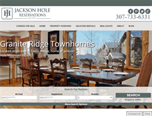 Tablet Screenshot of graniteridgetownhomes.com